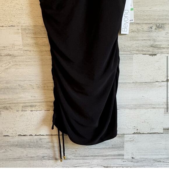NWT BEYOND TUMMY CONTROL SOLID ESSENTIALS
DRAPED V NECK SWIM DRESS SWIMSUIT SZ 8 - Picture 6 of 16